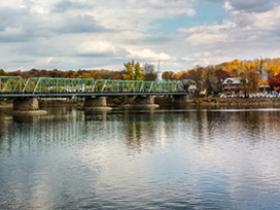 New Hope along Delaware River